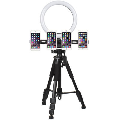tripé de câmera Desktop de 3.34ft Tiktok com o diodo emissor de luz Ring Light de 11 polegadas