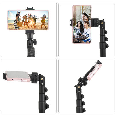 suporte do tripé de 1.3M Portable Selfie Stick para a câmara de vídeo do telefone